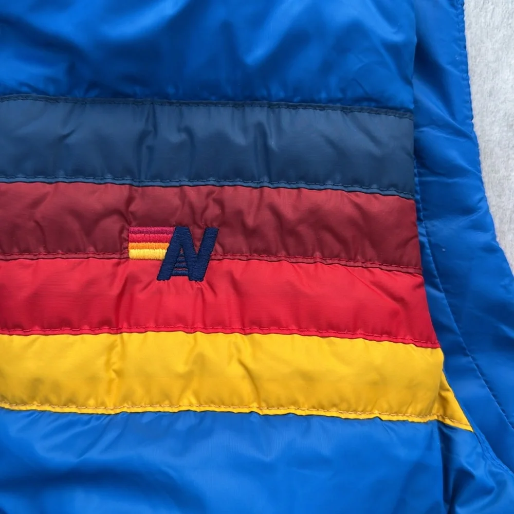 Aviator Nation Five Stripe Puffer Vest - Picture 5 of 11
